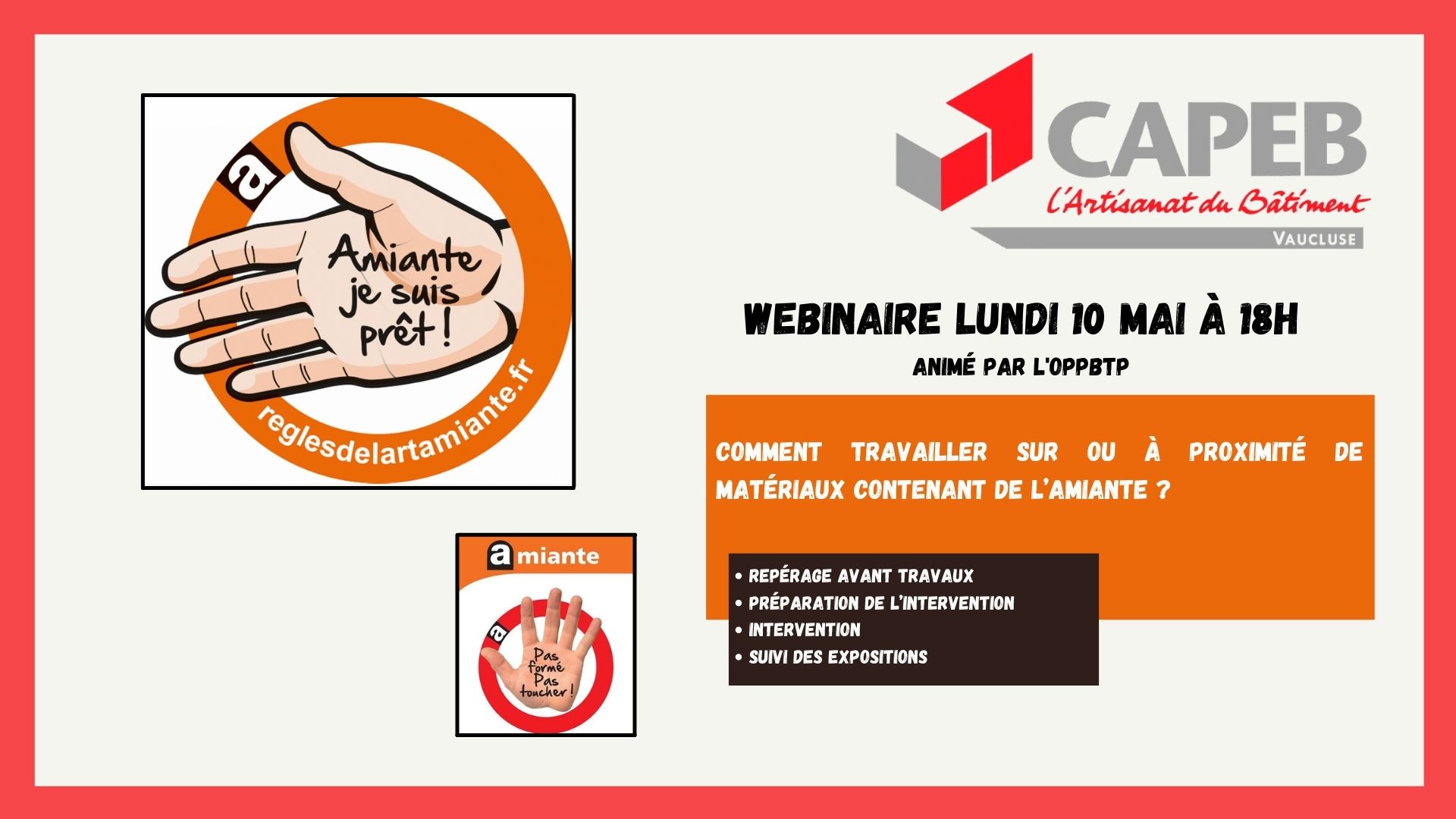 WEBINAIRE AMIANTE ・ CAPEB